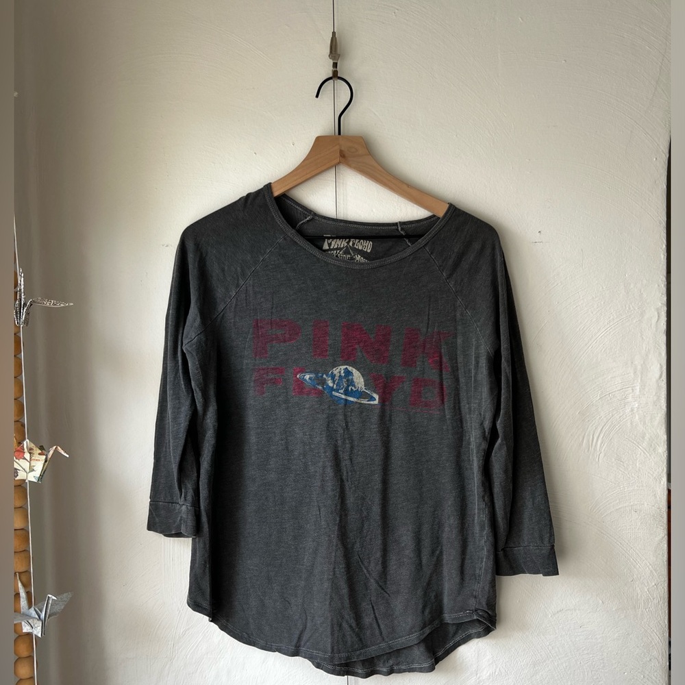 Pink Floyd 3/4 sleeve top